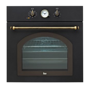 Фурна за вграждане Teka HR 750, 65л. обем, 9 програми, ретро дизайн, охлаждаща система с вентилатор и сместителна камера, енергиен клас А, антрацит | JAR Computers Teka HR 750 anthracite