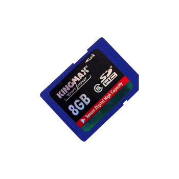 8GB SDHC, Kingmax, Class 6, 5г. гаранция