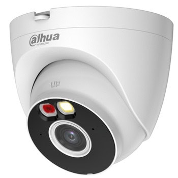 IP камера Dahua T4A-PV-0280B, куполна камера, 4MPix(2560x1440@30fps), 2.8mm обектив, H.265+/H.265/H.264+/H.264/H.264H/H.264B, IR осветеност (до 30 метра), външна IP67, Wi-Fi, LAN, microSD слот до 256GB, вградени микрофон и говорител | JAR Computers Dahua T4A-PV-0280B Turret