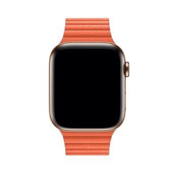 Apple Watch 44mm Band: Sunset Leather Loop - Large