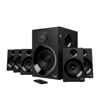 Тонколони Logitech Z607 (Мостра), 5.1, 160W, SD card reader, Bluetooth, USB, FM радио | JAR Computers Logitech Z607 980-001316 (Мостра)