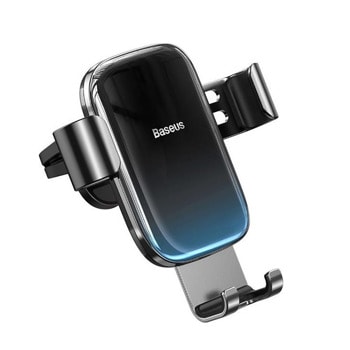 Стойка за телефон Baseus SUYL-LG01, универсална, за кола, за телефони с ширина от 4.7" до 6.5", въртяща се на 360° топка, черна | JAR Computers Baseus SUYL-LG01