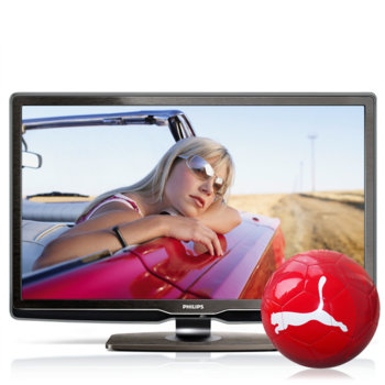 Телевизор 47" (119.38 cm) PHILIPS 47PFL9664H +подарък футболна топка PUMA, FULL HD, Ambilight Spectra 2, 5ms, 80 000:1, 500cd/m2, 5xHDMI & D-Sub, Incredible Surround™ 2x15W, 2г. | JAR Computers 47" (119.38 cm) PHILIPS 47PFL9664H +подарък футб…