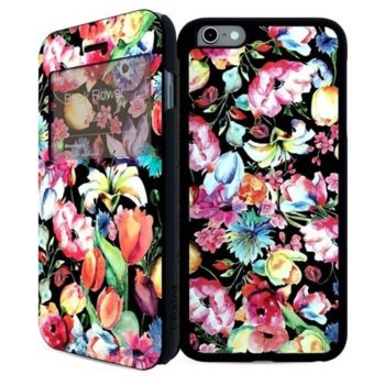 iPaint Black Flower DC iPhone 6/6s+