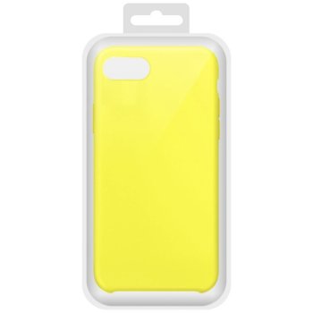 Силиконов гръб Apple iPhone XS Жълт Soft touch