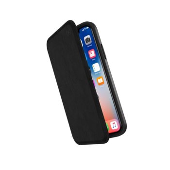 Speck iPhone X Presidio Folio Leather Black