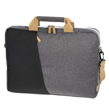 Чанта за лаптоп HAMA Florence, до 15.6"см (39.6 cm), полиестер, черно-сива | JAR Computers Hama Florence 15.6 Black/Grey