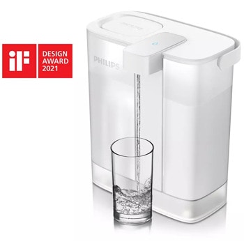 Кана за вода Philips AWP2980WH/58, 3 литра, филтър Micro X-Clean, бяла | JAR Computers Philips AWP2980WH/58