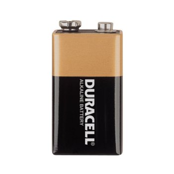 Батерия алкална Duracell 6LR61, 9V, 1 бр.