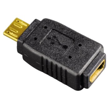 Преходник USB microB м към miniB ж, HAMA