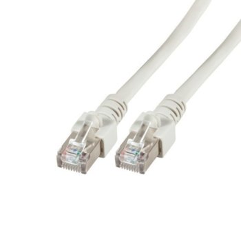 Пач кабел EFB K5453.10, FTP, cat.5e, 10m, сив | JAR Computers Пач кабел Cat.5e 10m FTP сив EFB K5453.10