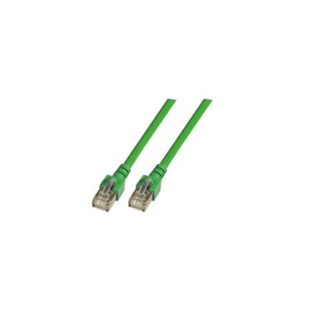 Пач кабел FTP EFB Elektronik, 1m, Cat 5E, зелен | JAR Computers EFB Elektronik RJ45 F/UTP Cat.5e 1m greK5461.1