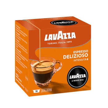 Кафе капсули LAVAZZA A Modo Mio DELIZIOSO, 16, напитки | JAR Computers Кафе капсули LAVAZZA A Modo Mio DELIZIOSO