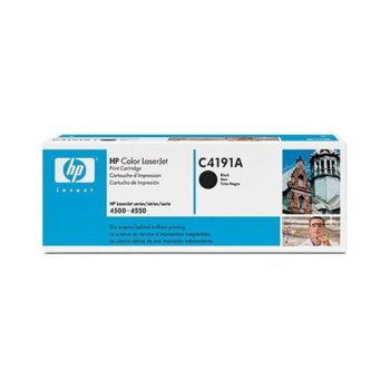 КАСЕТА ЗА HP COLOR LASER JET 4500/4550 - Black - P№ C4191A - заб.: 9000k | JAR Computers КАСЕТА ЗА HP COLOR LASER JET 4500/4550 - Black