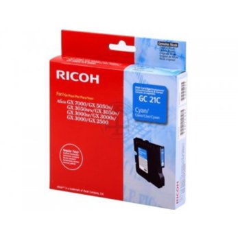 Касета ЗА RICOH GX 3000/3050N/5050N - Cyan - Type GC21C - P№ 405533 | JAR Computers Касета ЗА RICOH GX 3000/3050N/5050N - Cyan