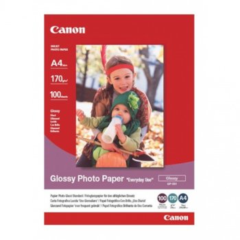 ХАРТИЯ CANON GP-501 A4 - GLOSSY PHOTO PAPER