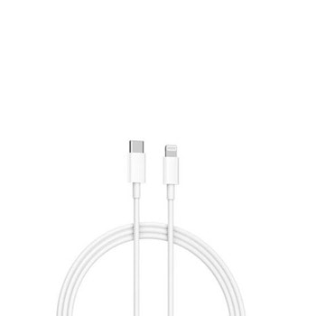 Кабел Xiaomi Mi, от USB Type C(м) към Lighting (м), 1m., бял image