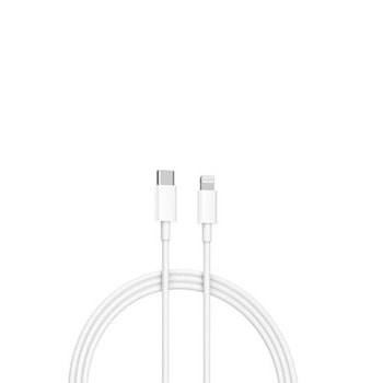 Кабел Xiaomi Mi, от USB Type C(м) към Lighting (м), 1m., бял | JAR Computers Xiaomi Mi Type-C to Lighting Cabel 1m