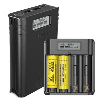 Nitecore F4 зарядно устройство power bank