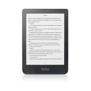 Електронна книга Kobo Clara HD, 6.0" (15.24 cm), E Ink Carta дисплей, 8GB Flash памет, Wi-Fi, Черна image