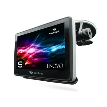 Navroad Enovo S, 4.3" (10.9cm) сензорен екран, FM, подробна карта на България (Sygic-TeleAtlas 2013.03) | JAR Computers Navroad Enovo S GPS