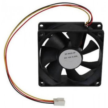 Вентилатор (63031), 80x25mm, 3-пинов, 2500rpm, sleeve | JAR Computers Fan 80x80x25mm 3pin df63031