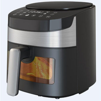 Фритюрник с горещ въздух Finlux FAF4L13W, 4 л. вместимост, защита от прегряване, 1300W, черен | JAR Computers Фритюрник с горещ въздух Finlux FAF4L13W