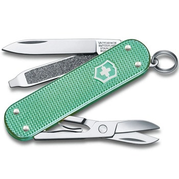 Джобен нож Victorinox Classic Alox Minty Mint, зелен | JAR Computers Victorinox Classic Alox Minty Mint 0.6221.221G
