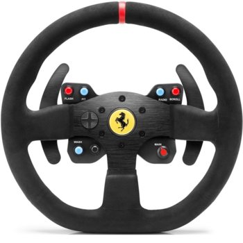 Волан Thrustmaster T300 Ferrari Integral RW - Alcantara Ed., за PS4 | JAR Computers Thrustmaster T300 Ferrari Integral RW Alcantara Ed