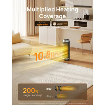 вентилаторна печка dreo solaris slim h3 dr-hsh003