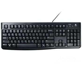 Клавиатура Logitech K120 for Business, US Layout, черна, USB | JAR Computers Logitech Corded Keyboard K120 920-002479