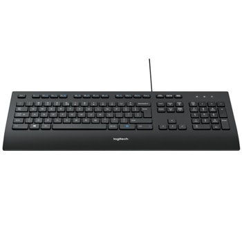 Клавиатура Logitech K280e, черна, USB, усилена конструкция, US layout image