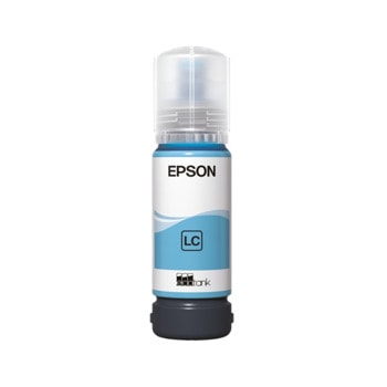 Мастило за Epson EcoTank L8050, Light Cyan - C13T09C54A - Epson - Заб.: 7200 брой копия, 70 ml капацитет | JAR Computers Epson 108 EcoTank Light Cyan ink C13T09C54A