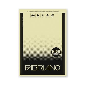 Копирна хартия Fabriano Copy Tinta, A4, 80 g/m2, банан, 50 листа | JAR Computers Fabriano Copy Tinta, A4, 80 g/m2, банан, 50 листа