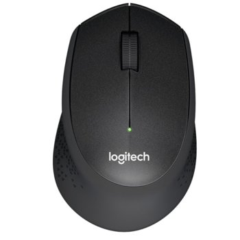 Мишка Logitech M330 Silent Plus, оптична (1000 dpi), безжична, черна image