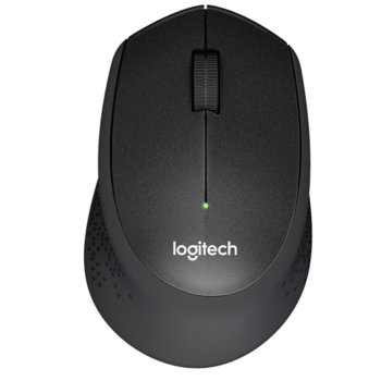 Мишка Logitech M330 Silent Plus, оптична (1000 dpi), безжична, черна | JAR Computers Logitech Wireless Mouse M330 Silent Plus black