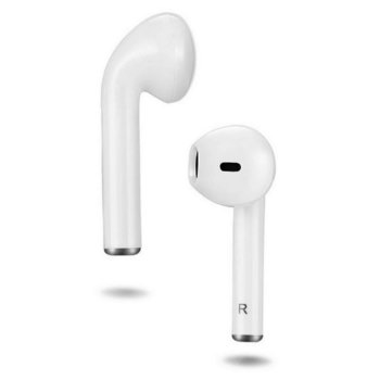 Слушалки Xmart TWS-02, безжични, Bluetooth V4.2, микрофон, до 4 часа време на работа, бял | JAR Computers Xmart TWS-02