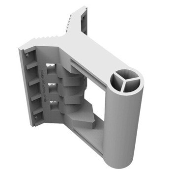 Стойка за стенен монтаж Mikrotik quickMOUNT Extra - QME, бяла | JAR Computers Mikrotik quickMOUNT Extra - QME