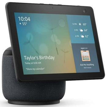 Смарт тонколона Amazon Echo Show 10 (Gen 3), сензорен екран, гласов асистент, черна image