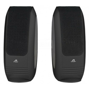 Тонколони Tracer Vesuvio, 4W RMS (2W + 2W), USB, 3.5mm жак, черни | JAR Computers Колони Tracer Vesuvio KTM33320