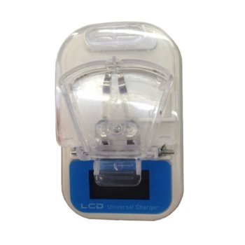 Зарядно устройство, универсално, 4.2V, 300mA, бяло | JAR Computers 220V LCD Universal Charger