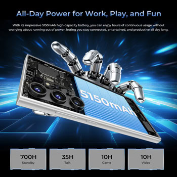 Oukitel C61 GT 128GB/4GB Black