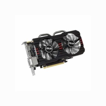 Видео карта AMD R7 260X, 1GB, ASUS R7260X-DC2OC-1GD5, PCI-E3.0, DDR5, 128bit, HDMI, 2xDVI, DisplayPort | JAR Computers ASUS R7260X-DC2OC-1GD5 1GB DDR5