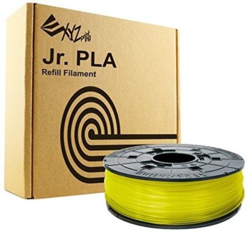 XYZprinting PLA (NFC) filament 600gr clear yellow