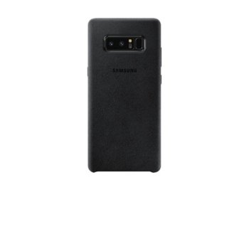 Samsung Note 8 Alcantara Cover Black