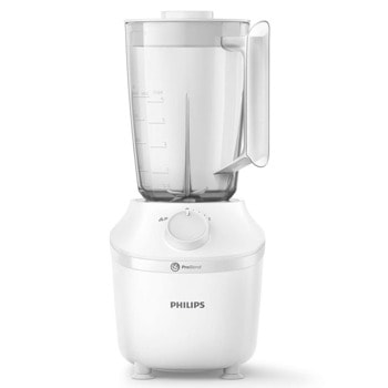 Блендер Philips HR2041/15, 450W, 1.9 л. вместимост, остриета от неръждаема стомана, бял | JAR Computers Philips HR2041/15