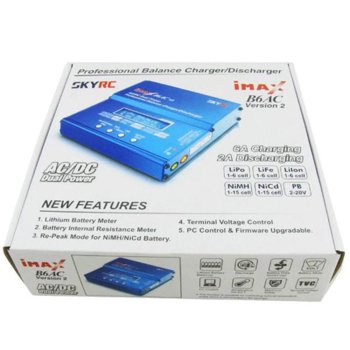 Зарядно устройство iMax SKYRC B6AC V2 за Li-ion, Li-pol, Pb, Li-Fe, Ni-Cd, Ni-Mh батерии image
