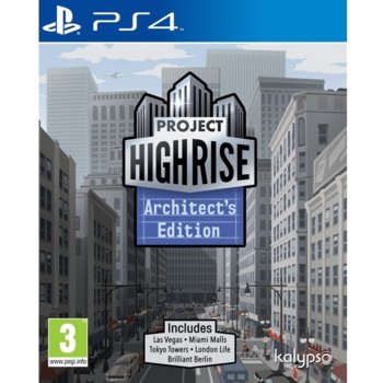 Игра за конзола Project Highrise: Architect's Edition, за PS4 | JAR Computers Project Highrise Architects Edition (PS4)