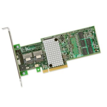RAID контролер LSI MegaRAID SAS 9270-8i, PCI-E 3.0 към 2x Mini-SAS (SFF8087), SATA/SAS 6Gb/s, 2 портов, 1GB RAM, поддържа RAID 0, 1, 5, 6, 10, 50, and 60 | JAR Computers LSI MegaRAID SAS 9270-8i LSI00326