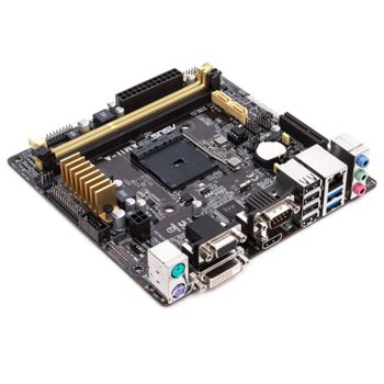 Дънна платка ASUS AM1I-A, AMD Sempron & Athlon-Series APUs, AM1, DDR3 DIMM, Lan1000, 2xSATA 3.0, 2xUSB 3.0, EATX | JAR Computers ASUS AM1I-A / AM1
